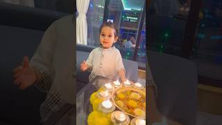 Itne samajhdar kb ho gaye tum🥹 happydiwali diwalidecoration cutebaby bachpan toddlerlife [upl. by Hebrew]