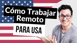 ¿Cómo Trabajar REMOTO para USA como Programador [upl. by Anid]