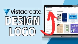 How to Design Logo in VistaCreate 2024 [upl. by Nossyla]