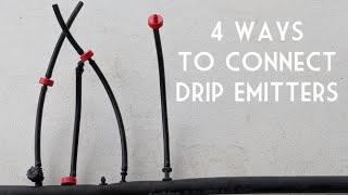 DIY Drip Irrigation System  Easy and Cheap [upl. by Ednyl]