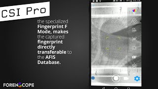 CSI Pro Smartphone Enhanced Fingerprint Imaging with Fingerprint F Mode and Opacity Swap [upl. by Stoddart]