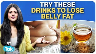 Try these 9 drinks to lose belly fat faster  Weight loss  Fitness  Fit Tak video [upl. by Orvil]