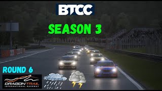 BTCC  SEASON 3 ROUND 6  DRAGON GDNS SPRINT amp FEATURE RACE WITH CCRJIMMY CODGER [upl. by Bergman]