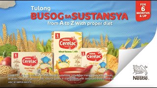 CERELAC® Busog sa Sustansya from A to Z  Nestlé PH [upl. by Artekal]