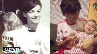 1Ds Louis Tomlinson Welcomes Twin Siblings [upl. by Adena998]