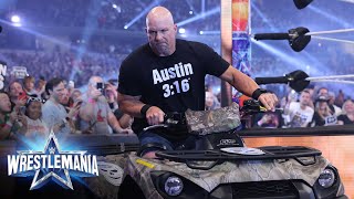 quotStone Coldquot Steve Austin returns at WrestleMania WrestleMania 38 WWE Network Exclusive [upl. by Buehler]