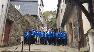 Tournoi international  le défilé des footballeurs [upl. by Annahoj]