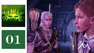 Lets Play Dragon Age Dalish Origin  01  Mirror Mirror [upl. by Gustie]