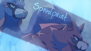 Heroes of Many Battles Speedpaint [upl. by Eidnahs782]