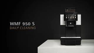 WMF 950 S EN Daily cleaning of your coffee machine [upl. by Dodds977]