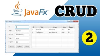 JavaFX Tutorial for Beginners  CRUD Application with JavaFX and MySQL Part 2 [upl. by Inor893]