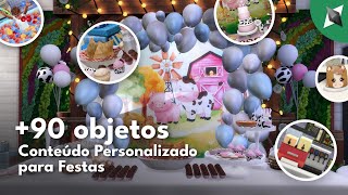 90 CONTEÚDOS PERSONALIZADOS para FESTA BRASILEIRA  The Sims 4 CC [upl. by Okechuku]