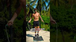 Is 1000 Jump Rope Skips Every Day Good To Lose Body Fat  shorts ytshorts cardio [upl. by Elrahc]