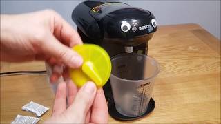 How to Descale a Bosch Tassimo Coffee Machine  EASY [upl. by Suirauqed445]