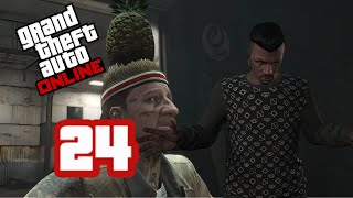 GTA Online 24  FUSILLADE A LENTREPÔT [upl. by Lakim]