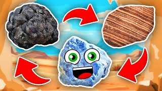 Learn ALL About The Rock Cycle  Earth Science Songs For Kids  KLT [upl. by Enilamme]