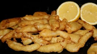 Calamares a la romana crujientes [upl. by Marigolde]