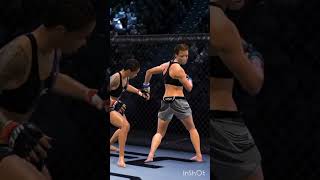 viral viralshorts Amanda Nunes Roundhouse Kick Strike On Miesha Tate Knockouts mma ufc shorts [upl. by Esirehc468]