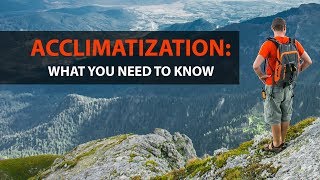 Acclimatization What You Need to Know [upl. by Adnav]