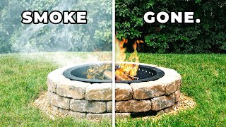 Stop the Smoke Do THIS to Your Fire Pit [upl. by Eddana]