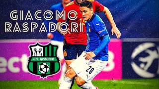 Giacomo Raspadori • US Sassuolo • Highlights Video Goals Assists Skills [upl. by Hennie]