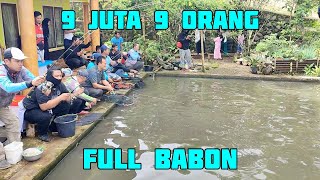 MANCING BORONGAN FULL BABON  GURAME amp PATIN SPECIAL TAHUN BARU 2024  HARGA 9 JUTA 9 ORANG [upl. by Ekle]