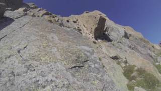 Longs Peak via Kieners 54 and NW Gully 53 solo  2 summits in a day [upl. by Ursala]