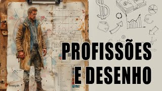 7 profissões que precisam de um desenhista parte II [upl. by Ahsino]