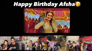 Afsha ka birthday vlog🥳 Shezaan Shaikh  Moonzarin Darbar  Shezarin  Awez Darbar [upl. by Ayikat]