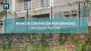 Muro de contención por gravedad con Gavión Tipo Caja  Pernambuco  Brasil [upl. by Lednyc853]