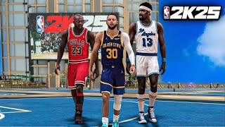 JOGANDO NO NOVO PARK DO NBA 2K25 PELA 1ª VEZ [upl. by Enelear]