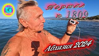 Абхазия2024 🌴 4 октября Выпуск №1809❗Погода от Серого Волка🌡вчера 26°🌡ночью 15°🐬море 238° [upl. by Alaehs329]