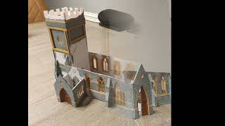 Building a scale model of an old English church [upl. by Allemat]