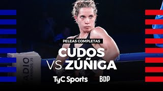 Sol Cudos vs Johana Zúñiga  Boxeo de Primera  TyC Sports [upl. by Navillus650]