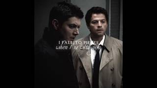 deanwinchester amp castiel  I miss them sm 😭 lanadelreycherrydestieljensenmishasamwinchester [upl. by Ellimak]