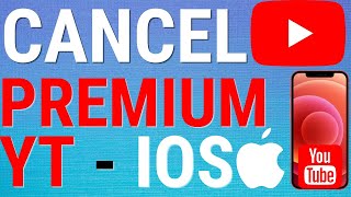 How To Cancel YouTube Premium On iOS [upl. by Mccowyn236]