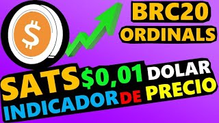 ✅ Sats Ordinals GEMA de 001 te hara millonario BRC20 red de Bitcoin token [upl. by Keven]