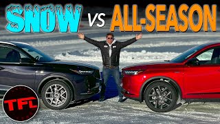 This New AllSeason Tire Promises To Be ALMOST As Good As a Blizzak Snow Tire  I Put It To The Test [upl. by Upali721]