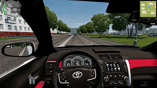 Toyota Camry  City Car Driving  Logitech G29 [upl. by Ennahoj]