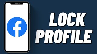 How to Lock Profile on Facebook in iPhone 2023 [upl. by Alfi]