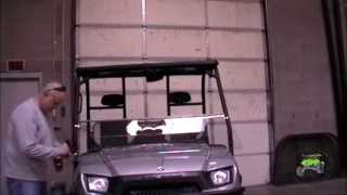 Ranger 20032009 Crew Windshield Installation Tutorial  UTV Windshields amp Accessories [upl. by Kcirej]