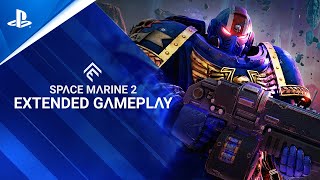 Warhammer 40000 Space Marine 2  Extended Gameplay Trailer  PS5 Games [upl. by Thorrlow]