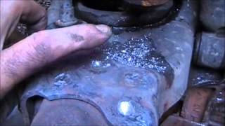 How To Replace Riveted Ball Joints 2000 Dodge 1500 [upl. by Evangelina]