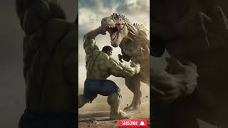 Hulk vs mammals ai animation chatgpt hulk [upl. by Yelbmik360]