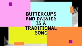 Buttercups and Daisies is a traditional song Piano Tutorial Synthesia  midi [upl. by Hasin340]