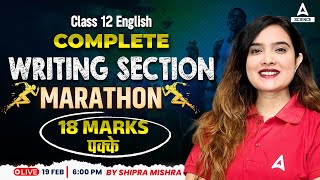 Class 12 English Grammar  Complete Revision of Writing Section  CBSE Board 2024 By Shipra Mishra [upl. by Itagaki841]