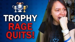 PlayStation Trophies that made me RAGE QUIT 😠🏆 [upl. by Emerej]