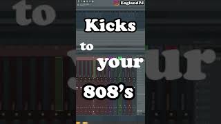 FL Studio Kicks and 808 Sidechaining Hack Secret shorts flstudio trap hiphop drill [upl. by Ingham]