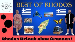 Best of Rhodos 2024  Sommerurlaub DreamTeam [upl. by Llecram]