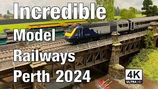 Perth Model Rail Exhibition 2024 in 4K  Episode 350 [upl. by Bennir]